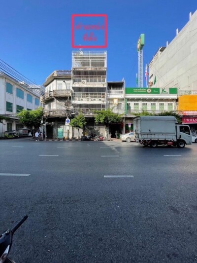 📍ให้เช่าอาคารพาณิชย์ 5 ชั้น ติดหน้าถนนเยาวราช-1