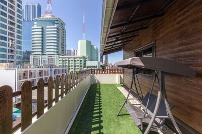 🏢 ให้เช่า ตึก 5 ชั้น + ดาดฟ้าพร้อมบ้านเรือนไทย ใจกลางเมือง