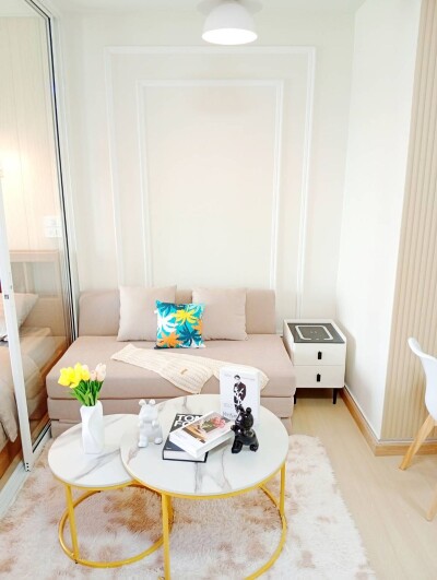 ไอริส แอเวนิว อ่อนนุช – วงแหวน / 🛏 1 ห้องนอน ขนาด 28 ตร.ม. 📍 ชั้น 7 อาคาร 4