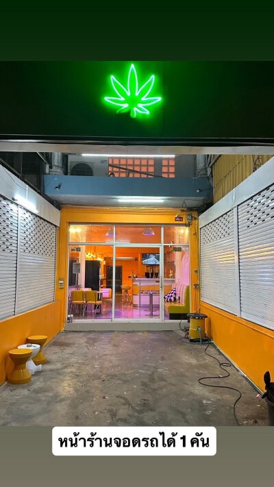 🏢 ให้เช่า / เซ้ง อาคารพาณิชย์ พร้อมตกแต่ง เหมาะสำหรับทำร้านกาแฟ-1