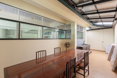 🏢 ให้เช่า ตึก 5 ชั้น + ดาดฟ้าพร้อมบ้านเรือนไทย ใจกลางเมือง