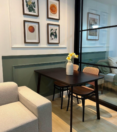 ดีคอนโด อ่อนนุช - สุวรรณภูมิ / 📐 ขนาด 30 ตร.ม. | ชั้น 6 | อาคาร D-6