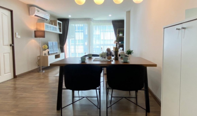 พีจี พระรามเก้า คอนโดมิเนียม / 🛋 ห้องใหญ่ 60 ตร.ม.  1 ห้องนอน-5