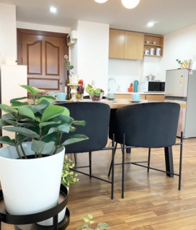 พีจี พระรามเก้า คอนโดมิเนียม / 🛋 ห้องใหญ่ 60 ตร.ม.  1 ห้องนอน-6