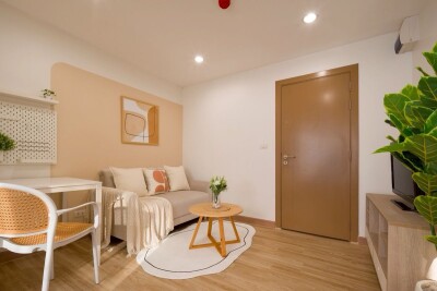 เอ พลัส 2 รัตนาธิเบศร์ / แบบ 1 ห้องนอน 1 ห้องน้ำ  ชั้น 2  ขนาด 29.23 ตร.ม.-5