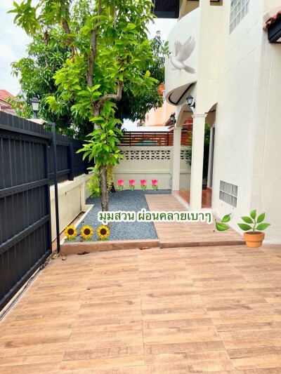 บ้านเดี่ยวเพชรเกษม 69 หนองแขม ทวีทอง 3 / ✨ 3 ห้องนอน 2 ห้องน้ำ จอดรถ 1 คัน-2