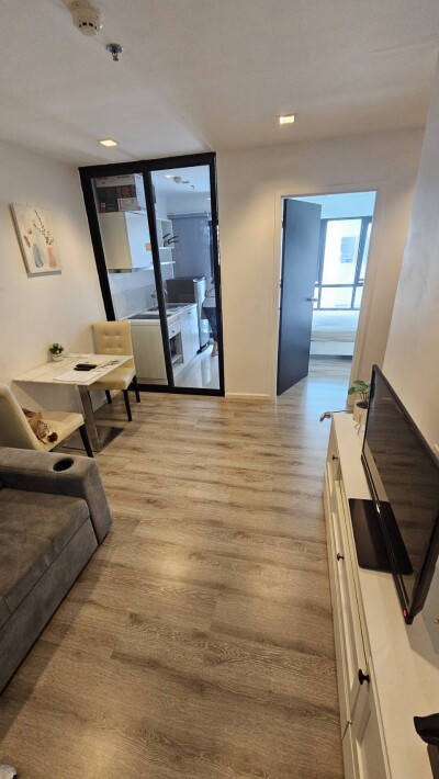 ไนท์บริดจ์ แบริ่ง สุขุมวิท 107 / 🌟 ชั้น 6 | 31 ตร.ม. 🌟 1 ห้องนอน | 1 ห้องน้ำ | ครัวปิด-4