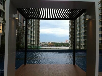 อัปเดตล่าสุด 22/8/67 : ลุมพินี พาร์ค ริเวอร์ไซด์ - พระราม 3 / ชั้น 7 ห้องขนาด 28.5 ตรม.