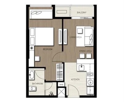 ออนิกซ์ พหลโยธิน / 40.5 ตรม. ชั้น 24