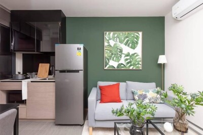 เดอะ เบส การ์เดน - พระราม 9 / 27 ตารางเมตร ชั้น 21