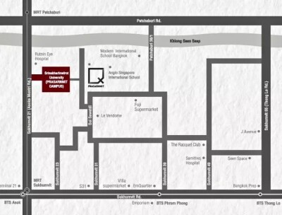 คิว ประสานมิตร / 60 ตร.ม. ตึก B ชั้น 2
