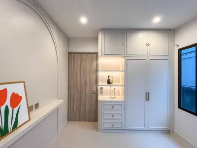 อัปเดตล่าสุด 18/11/2567 :  เดอะ ปาล์ม บางนา - วงแหวน / บ้านเลขที่ 95/64 ที่ดิน 73 ตรว (พื้นทีใช้สอย  290 ตร.ม.) *-21