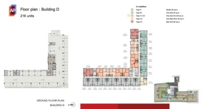 อัปเดตล่าสุด 24/02/68 : แอสปาย อโศก - รัชดา / 35 ตร.ม. ตึก D ชั้น 8-11