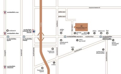 มาเอสโตร 03 รัชดา - พระราม 9 / 29 ตร.ม. ตึก A ชั้น 8