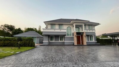 บ้านสวนเนรมิต วัชรพล - เพิ่มสิน / บ้าน 2 ชั้น ขนาด 320 ตารางเมตร *