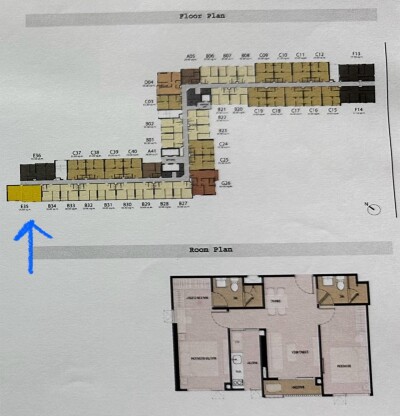 ไลฟ์ ปิ่นเกล้า / ขนาด 55.5 ตรม. ชั้น 15-23