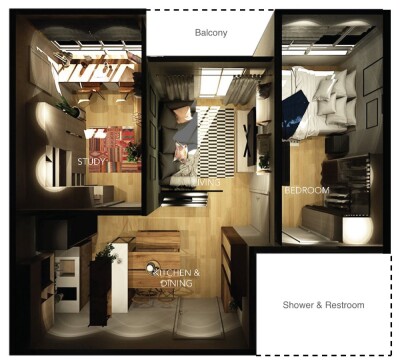 เอลลิโอ เดล มอสส์ พหลโยธิน 34 / 46.45 ตรม.-9