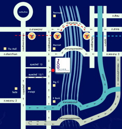 ไอวี่ ริเวอร์ ราษฎร์บูรณะ / 35 ตร.ม. ชั้นที่ 5 ตึก A