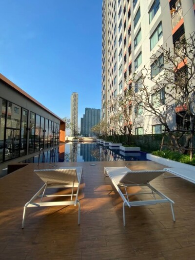 แอสปาย สาทร - ตากสิน ( คอปเปอร์ โซน) / ขนาด 26.56 ตร.ม. ชั้น 12