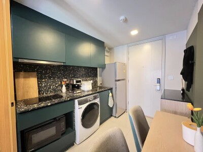 เดอะ เบส สุขุมวิท 50 /  ห้อง Studio ตึก B ชั้น 4 ขนาด 25.65 ตรม.-7