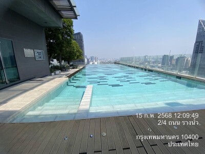 ริธึ่ม รางน้ำ /  ชั้น 6 พื้นที่ 35.34  ตารางเมตร