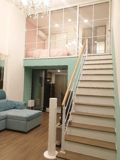 ดิ ออริจิ้น พหลฯ - สะพานใหม่   / ชั้น14  วิวดีมาก  ขนาดห้อง41 ตรม. 2ชั้น-3