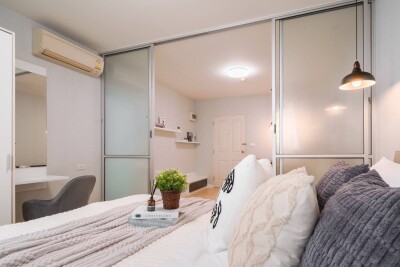 อัปเดตล่าสุด 9/4/2568 : ดีคอนโด รามอินทรา / -1ห้องนอน 1 ห้องน้ำ 1 ห้องครัวแยก -ขนาด 30.06  ตรม.-4