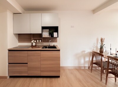 อีสท์ วูด พาร์ค / • ขนาด 65 ตร.ม.  • 2 ห้องนอน 1 ห้องน้ำ • ตึก H ชั้น 1 (ยกสูง)-17