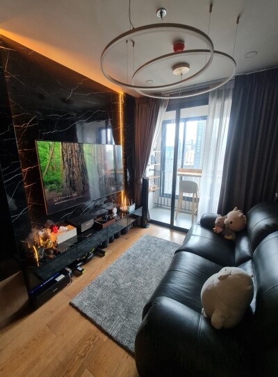 คิว ชิดลม - เพชรบุรี / -ชั้น 25 (วิวโล่ง) ขนาด 45.14 ตร.ม.-1 ห้องนอน 1 ห้องน้ำ-1