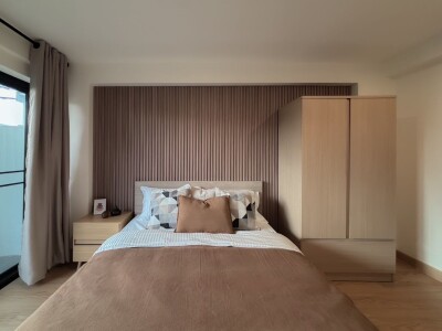 อีสท์ วูด พาร์ค / • ขนาด 65 ตร.ม.  • 2 ห้องนอน 1 ห้องน้ำ • ตึก H ชั้น 1 (ยกสูง)-8