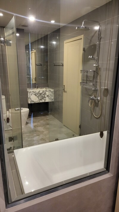 คิว ชิดลม - เพชรบุรี / -ชั้น 25 (วิวโล่ง) ขนาด 45.14 ตร.ม.-1 ห้องนอน 1 ห้องน้ำ-10