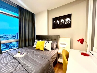 เซ็นทริค ซีน สุขุมวิท 64 / 1 ห้องนอน 1 ห้องพักผ่อน 1 ห้องครัว 1 ห้องน้ำ ชั้น 22 ขนาด 33 ตร.ม.-8