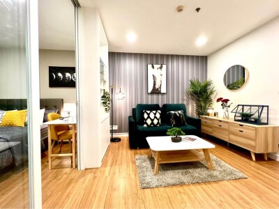 เซ็นทริค ซีน สุขุมวิท 64 / 1 ห้องนอน 1 ห้องพักผ่อน 1 ห้องครัว 1 ห้องน้ำ ชั้น 22 ขนาด 33 ตร.ม.-4