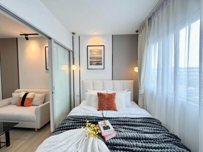 เดอะไพรเวซี่ ลาดพร้าว - เสนา / — ห้องแยก 𝟏 ห้องนอน 𝟏 ห้องน้ำ 𝟏 ห้องนั่งเล่น — ขนาดห้อง 22.54 ตรม.