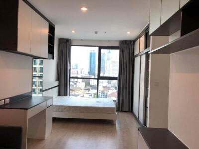 ไอดีโอ คิว จุฬา - สามย่าน / ห้องสตูดิโอ 29 ตรม. พร้อมอยู่ ชั้น 17 ใกล้ MRT สามย่าน-1