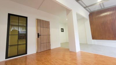 บ้านพฤกษา 12/1 รังสิต คลอง 3 / 18 ตรว., 3 ห้องนอน, 2 ห้องน้ำ, ห้องครัวใหญ่+มินิบาร์ สไตล์วินเทจ