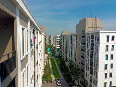 แอสปาย อโศก - รัชดา / • 1 ห้องนอน, 1 ห้องน้ำ, 35 ตร.ม. ชั้น 8 ตึก D เฟอร์ครบ-9