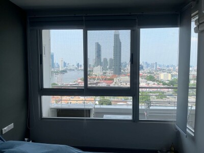 ริเวอร์ เฮเว่น (เจริญกรุง 76/1) / 📍 ห้องมุม ชั้น 17 | วิวเอเชียทีค | ขนาดประมาณ 63 ตร.ม. (รวมระเบียง)-13