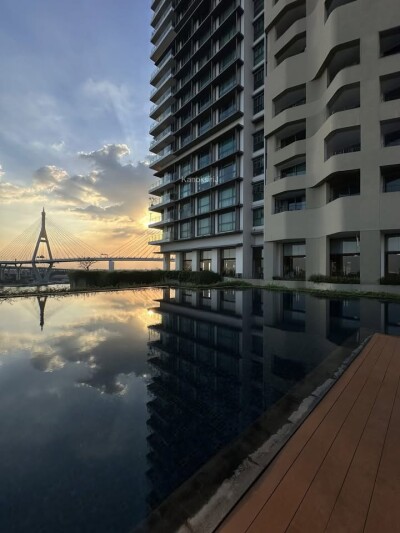 เดอะ พาโน พระราม 3 /  ชั้น 46 | 129.2 ตร.ม. | 2 ห้องนอน | 2 ห้องน้ำ