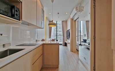 โนเบิล สเตท 39 / ห้อง 1 Bedroom 1 Bathroom 30 ตารางเมตร ชั้น 24 ห้องใหม่พึ่งแต่งเสร็จ ยังไม่เคยมีคนเช่า