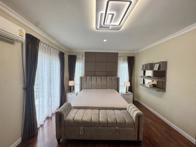 หมู่บ้านเพอร์เฟคมาสเตอร์พีซ เดอะเมโทรพระราม 9  / 🏠 พื้นที่ใช้สอย: 288 ตารางเมตร 🏡 บ้านเดี่ยวหน้าบ้านหันทิศใต้ อยู่สบาย-8