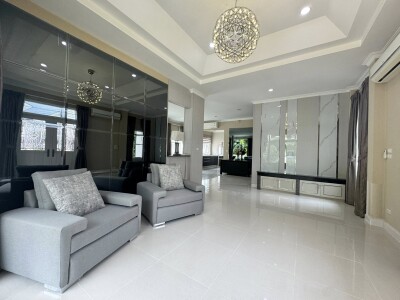 หมู่บ้านเพอร์เฟคมาสเตอร์พีซ เดอะเมโทรพระราม 9  / 🏠 พื้นที่ใช้สอย: 288 ตารางเมตร 🏡 บ้านเดี่ยวหน้าบ้านหันทิศใต้ อยู่สบาย-4