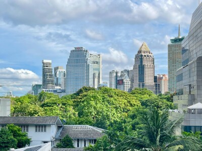 โนเบิล แอมเบียนส์ สารสิน / 🛏 1 ห้องนอน | 🛁 1 ห้องน้ำ 📐 ขนาด 50 ตร.ม. | ชั้น 5 วิวสวนสวย