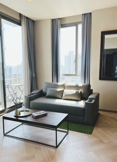 ควอทโทร บาย แสนสิริ / 📐 ขนาด 58 ตร.ม. | 1 ห้องนอน | 1 ห้องน้ำ | ชั้น 27-3