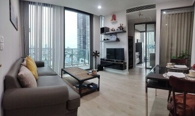 เดอะ รูม BTS วงเวียนใหญ่ / ระเบียง 2 ด้าน | ชั้น 16 | ขนาดใหญ่ 53 ตร.ม.