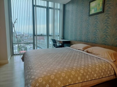 เดอะ รูม BTS วงเวียนใหญ่ / ระเบียง 2 ด้าน | ชั้น 16 | ขนาดใหญ่ 53 ตร.ม.