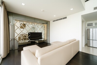 วอเตอร์มาร์ค เจ้าพระยา ริเวอร์ / ยูนิต Triplex ชั้น 26, 27, 28  3 ห้องนอน 3 ห้องน้ำ-2