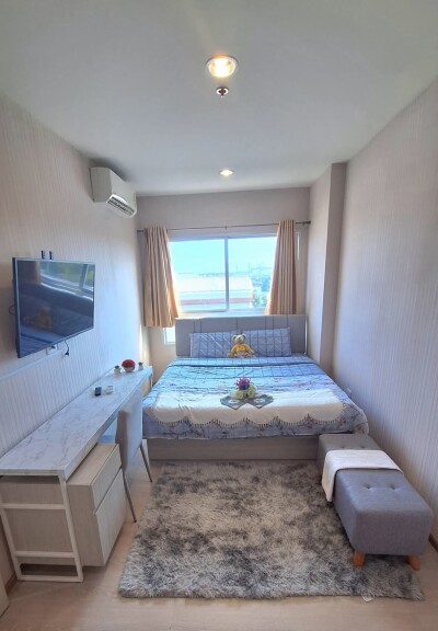 ให้เช่า คอนโด นิช โมโน สุขุมวิท - ปู่เจ้า / Niche Mono Sukhumvit - Puchao ห้องใหม่ ตึก A ชั้น 5, ขนาด 32.84 ตร.ม.-1