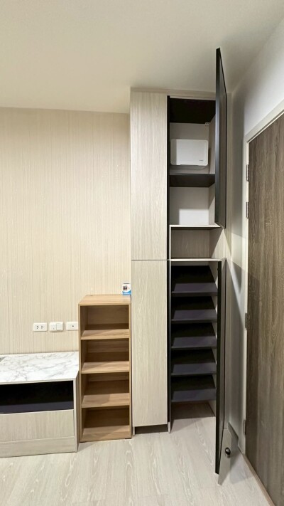 ให้เช่า คอนโด นิช โมโน สุขุมวิท - ปู่เจ้า / Niche Mono Sukhumvit - Puchao ห้องใหม่ ตึก A ชั้น 5, ขนาด 32.84 ตร.ม.-3