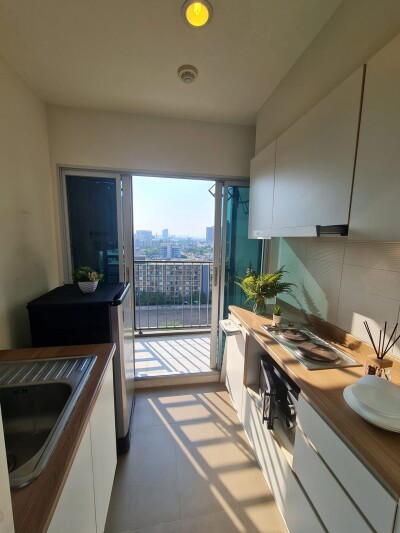 ให้เช่าคอนโด ยูดีไลท์ @ หัวหมากสเตชั่น 1 ห้องนอน, 1 ห้องน้ำ ขนาด: 31 ตร.ม. ชั้น: 12A-7